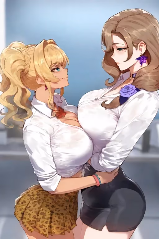 Lisa and Zeta | Your Teacher vs the Class Gyaru?!