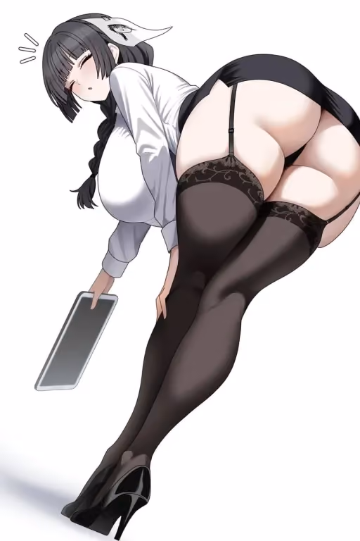 Sensei | Your airhead teacher doesn't mind you looking or touching 