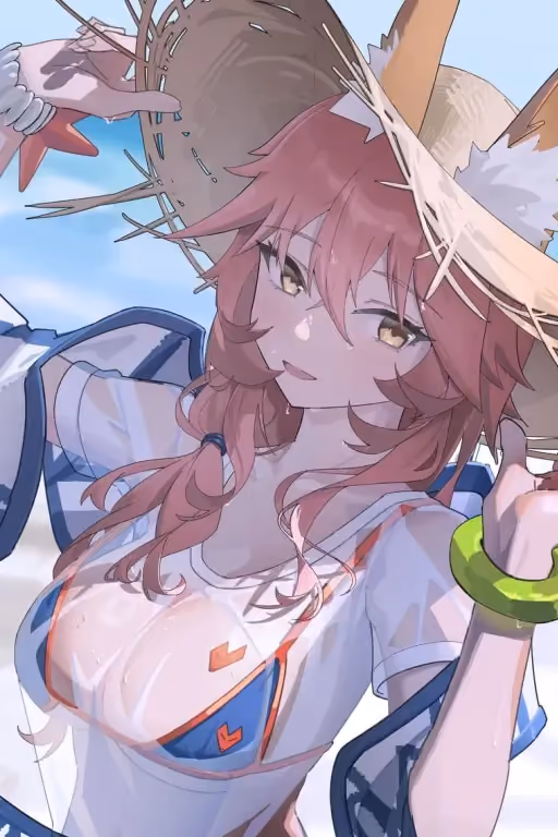 Tamamo no Mae | Fox on the beach