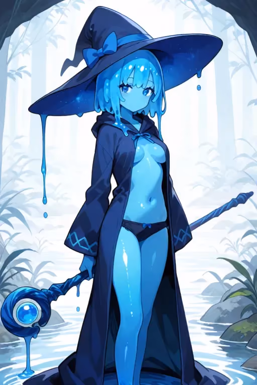 Floette (seductive slime mage)