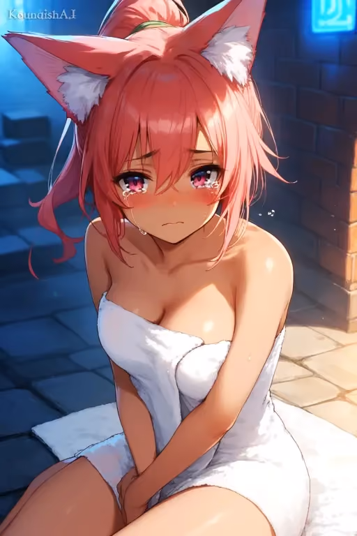 Amy, abandoned catgirl