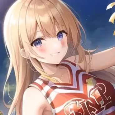 Cheerleader has low self-confidence