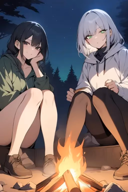 Dawn & Nightingale — Tying strings