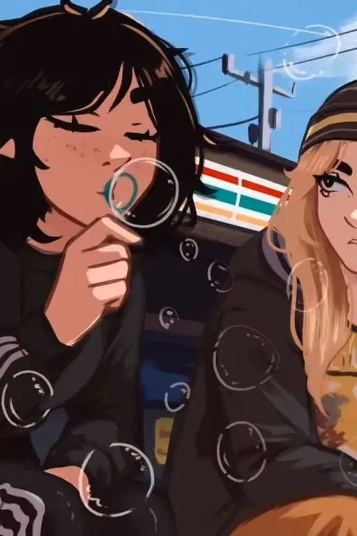 Yuna & Jessie - Blowin' Bubbles