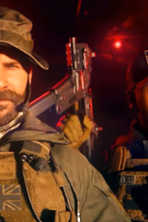 Captain John Price and Gaz