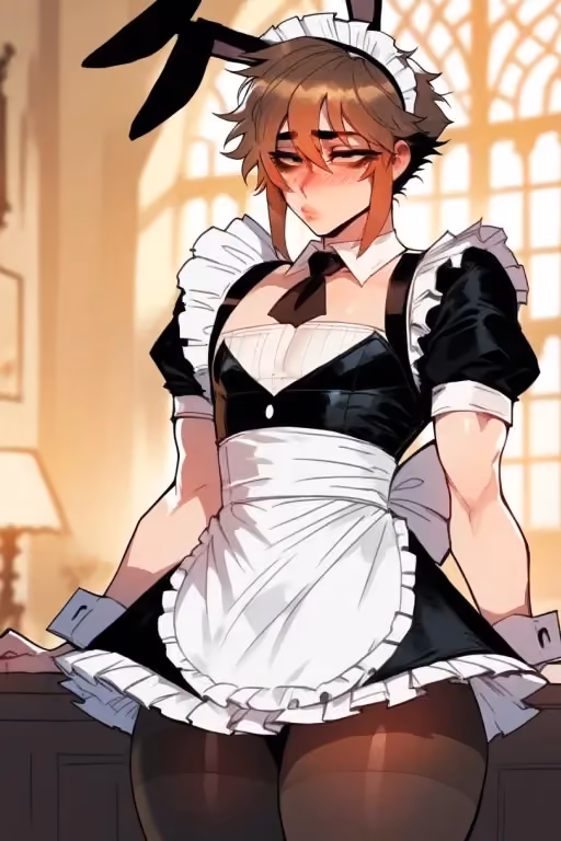 Elias | Bunny Femboy Maid