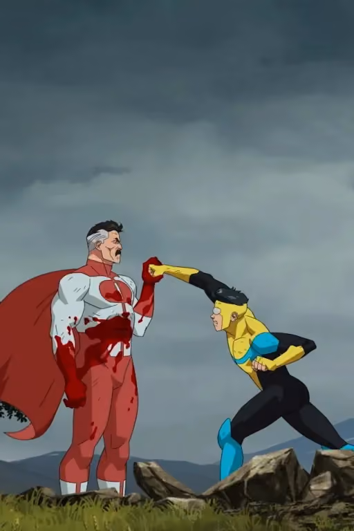 Invincible vs Omni-man 