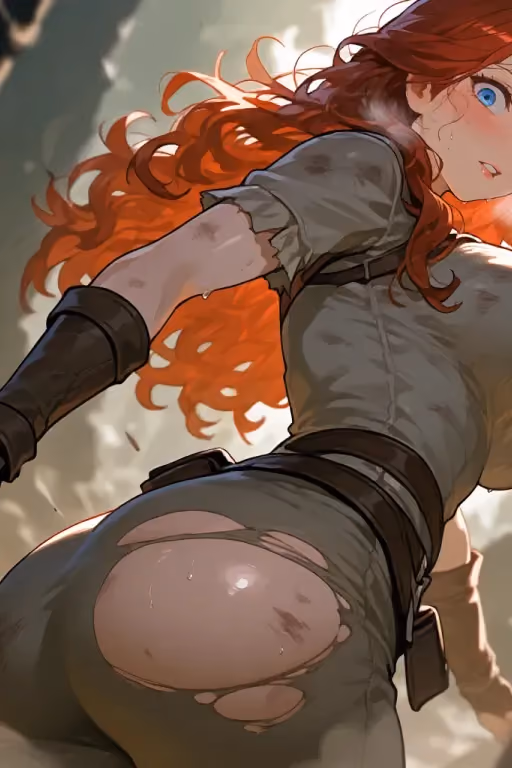 Aril | "{{user}}! If we win! I'll sit on your face!"