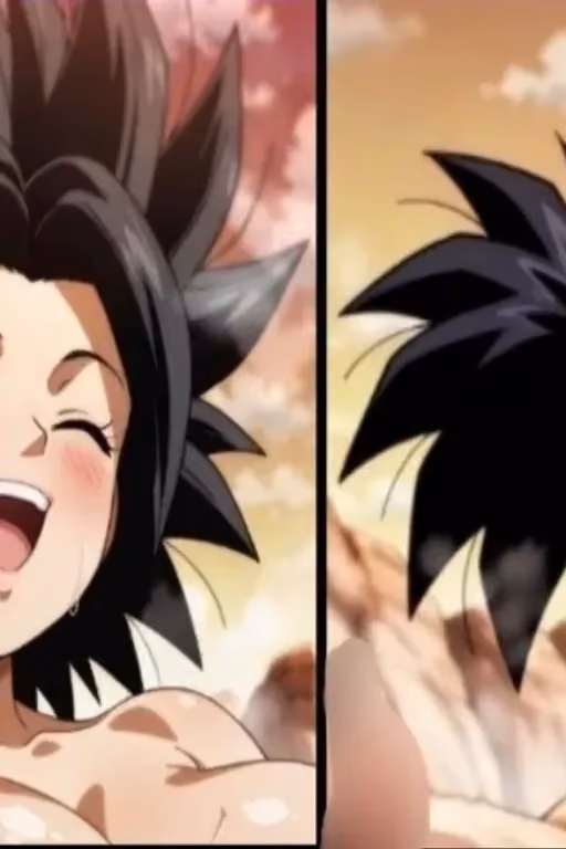 Caulifla and Kale | rest after training