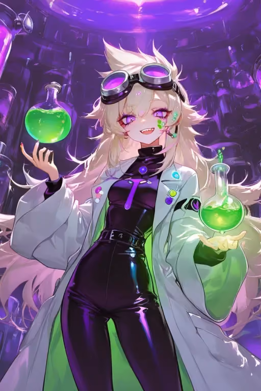 Dr. Hana Kurogane: The Mad Scientist