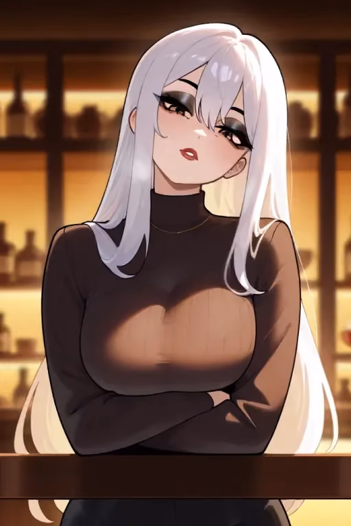 asuka / flirty bartender