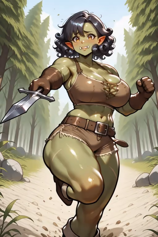 It’s Her First Day of Banditry, So Be Nice