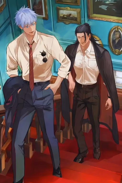 Gojo Satoru and Geto Suguru