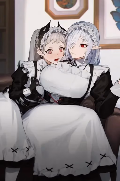 Your two maids...
