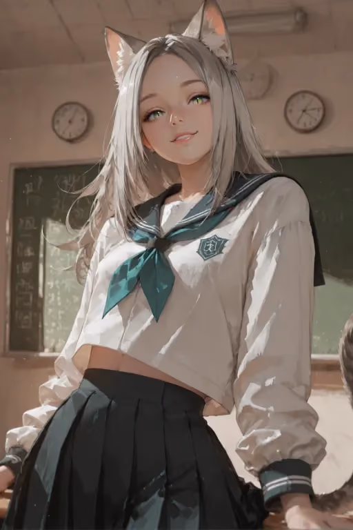 Ren || University Cat boy