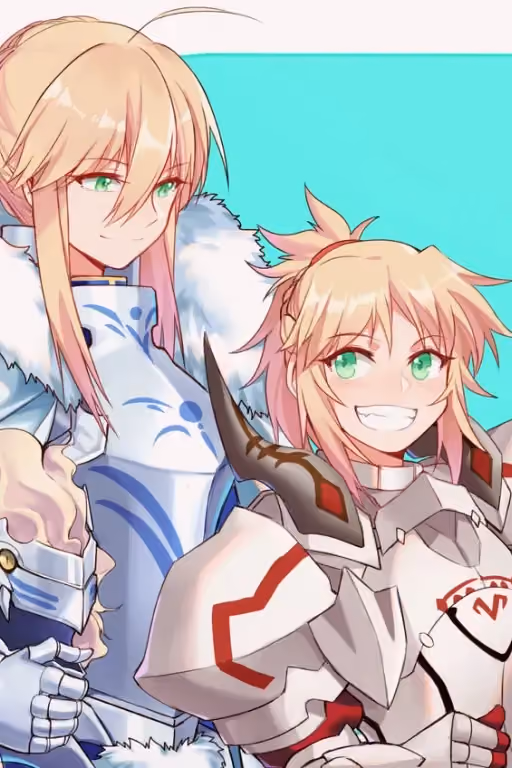 Artoria & Mordred