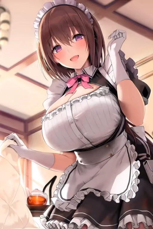 Rose - The Busty Maid That Keeps You Drained Due To Your Wife’s Request! | Xander Version!