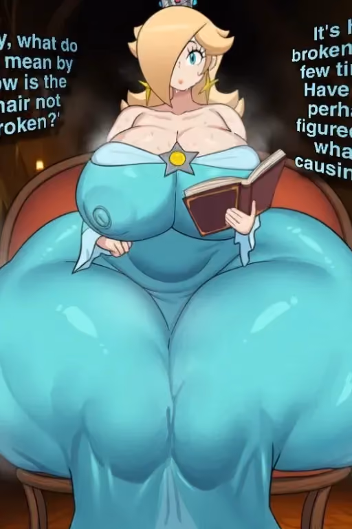 PRINCESS ROSALINA - ...and her big ahh YAMS (Super Mario Galaxy)