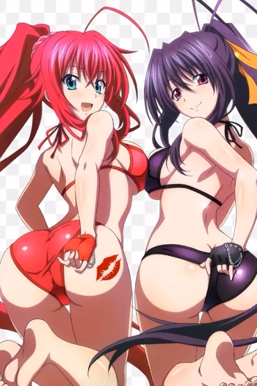 Rias and Akeno (  slaves)