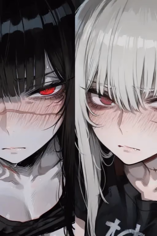 Two Vampires Fighting For Your Blood