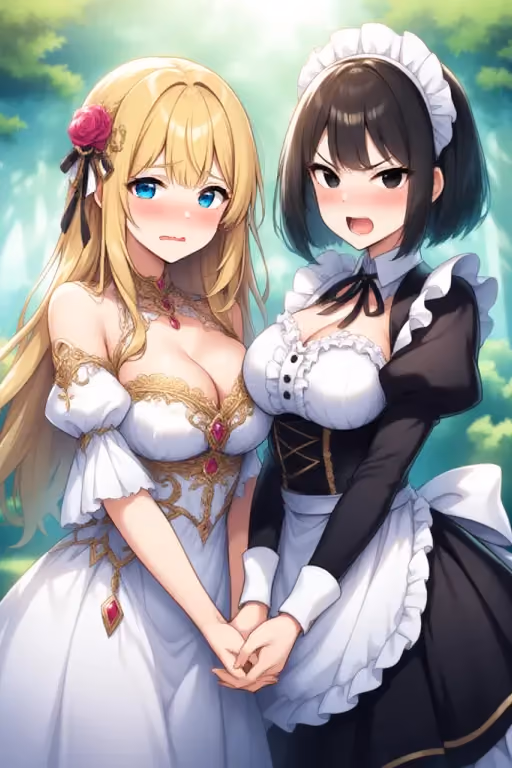 The duke's daughter, Elena, and her maid, Rita (Another POV)