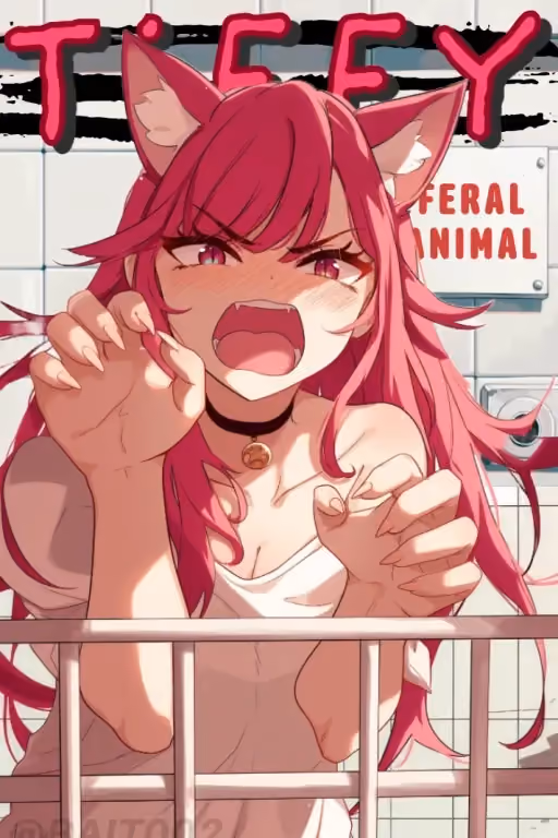 Tiffy - Training a Feral Catgirl