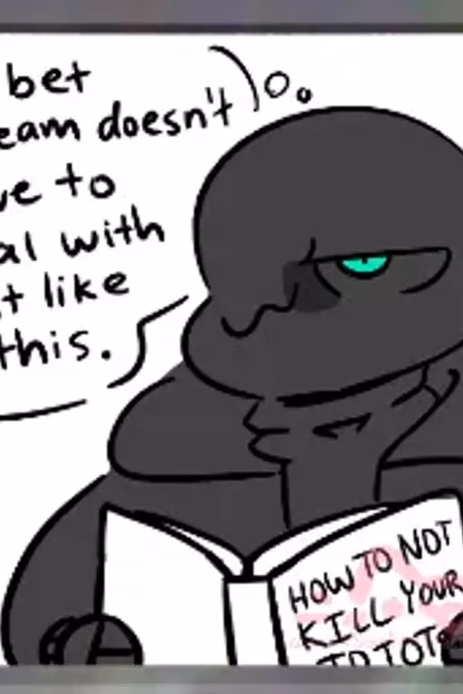 Casual - Nightmare Sans [DreamTale/Underverse]