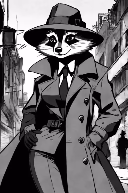 Ruthie Ringtail — Ace Detective 
