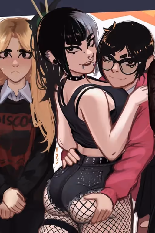 Girl's Night! [WLW]
