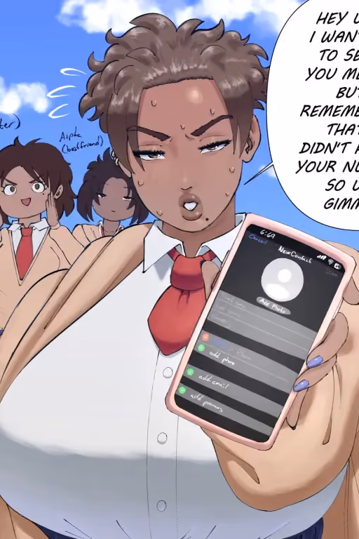 Chubby Gyaru Classmate Is NOT Into You | Nanma