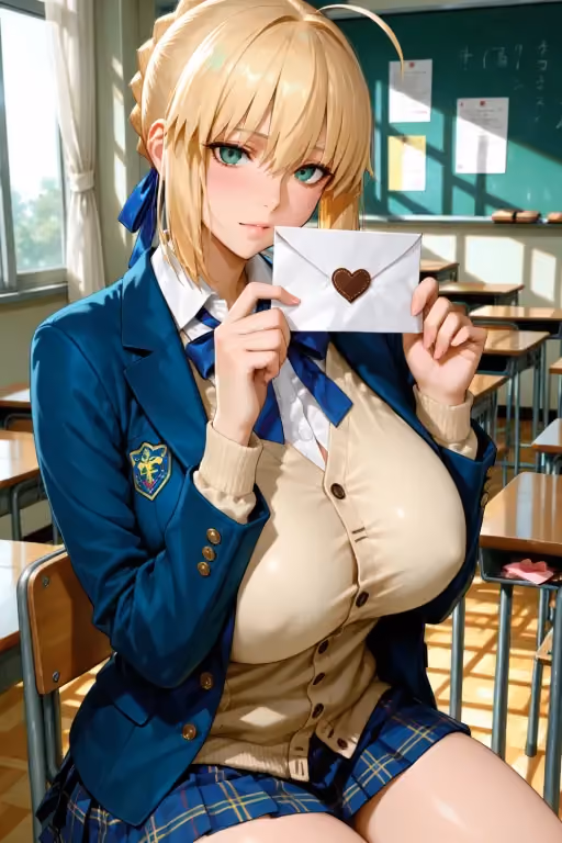 Saber | A Kuudere's Valentine
