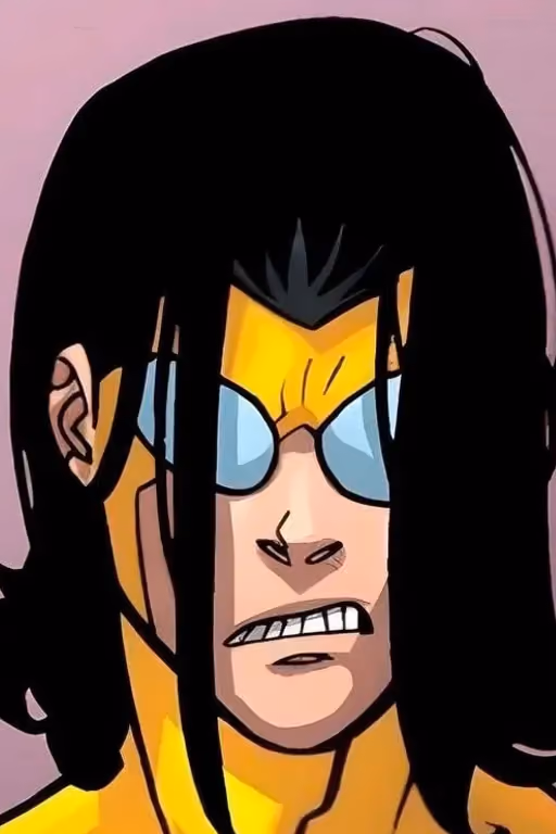 Long hair mark