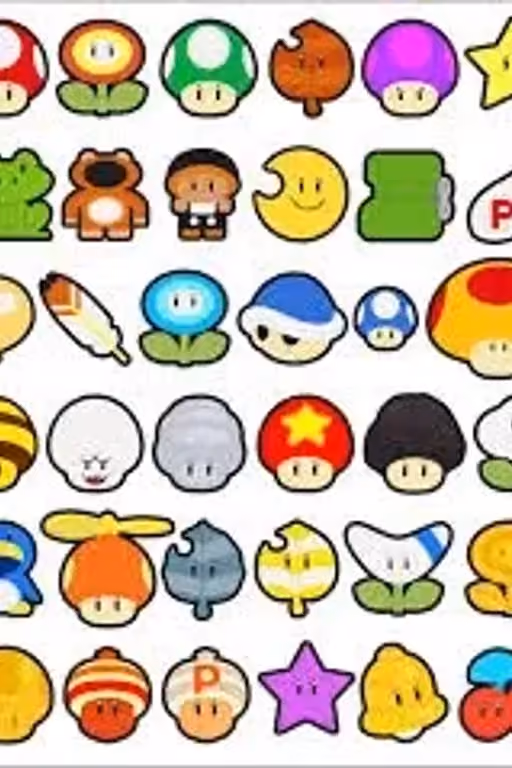 Super Mario Items