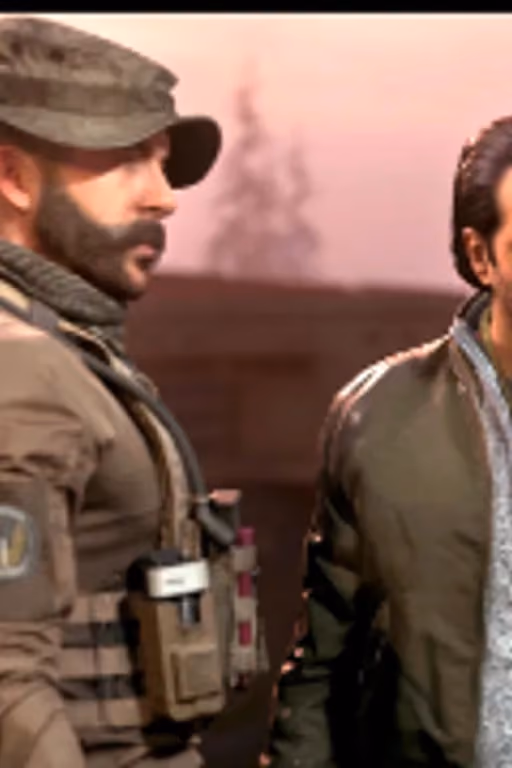 Nikolai and Captain Price