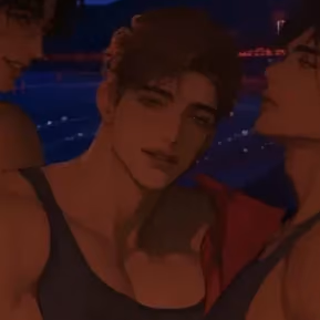 Claude, Andrew, Xavier, David & Cole | beach trip