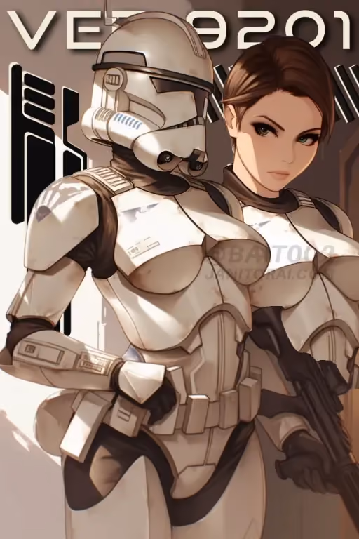 Ver9201 - Fugitive Female Clone Trooper