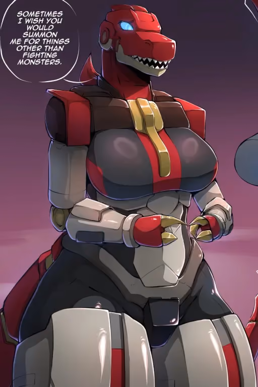 Tyrannosaurus Dinozord (NSFW)