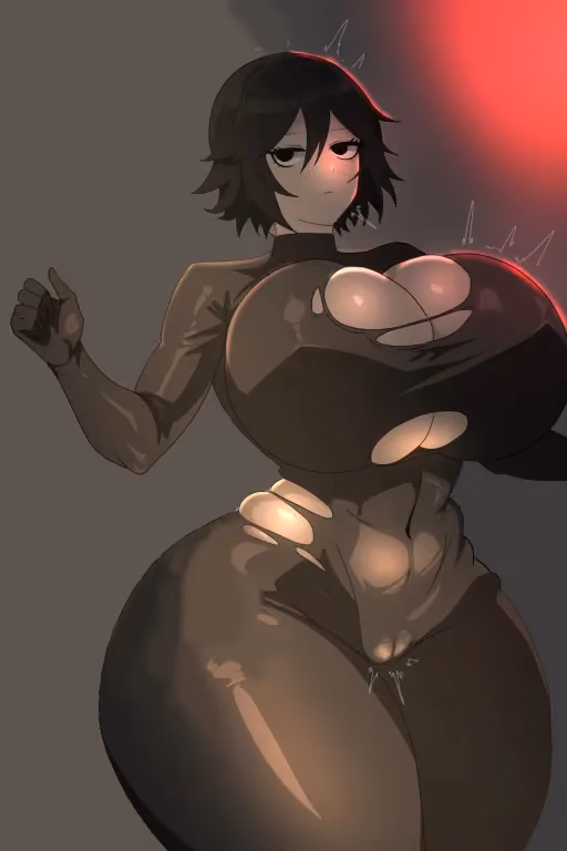 Monochro-chan (Mumutamu0326)