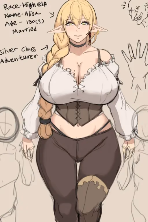 Alisa Moonwhisper: An Elf for Her Family (Husband's POV)