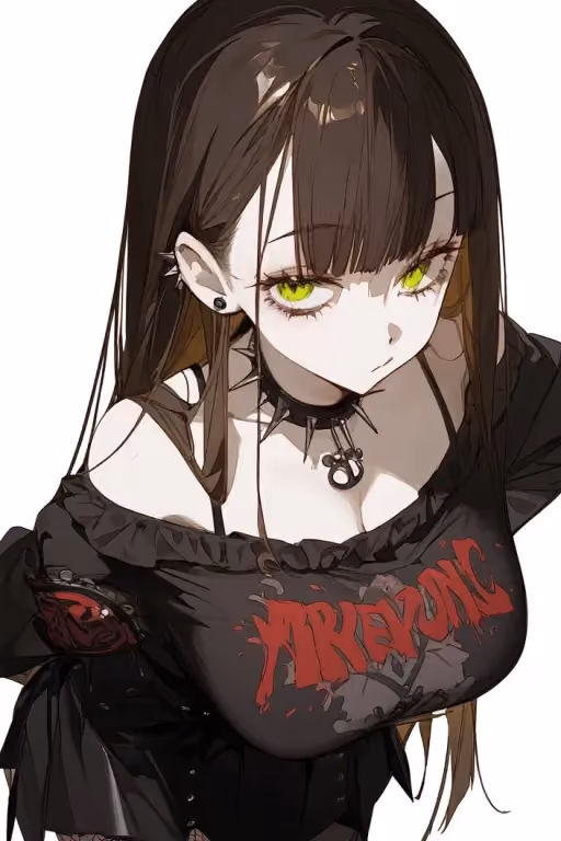 Goth bully gf