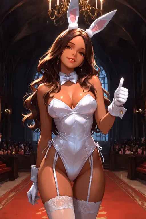 Princess Dalina Forga | The Princess Comes Into A Bunny Girl Costume For Your First Meeting