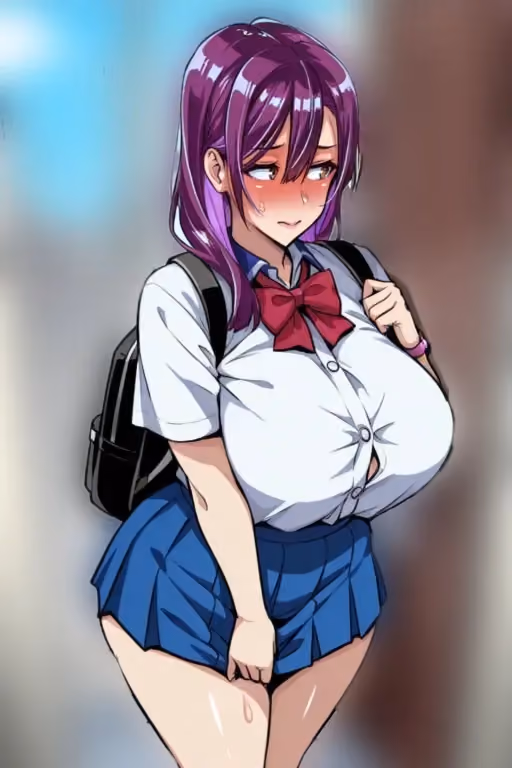 Your friend from high school looks very different....