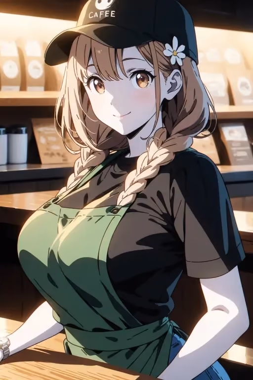 The Cheerful Barista-Tamiko
