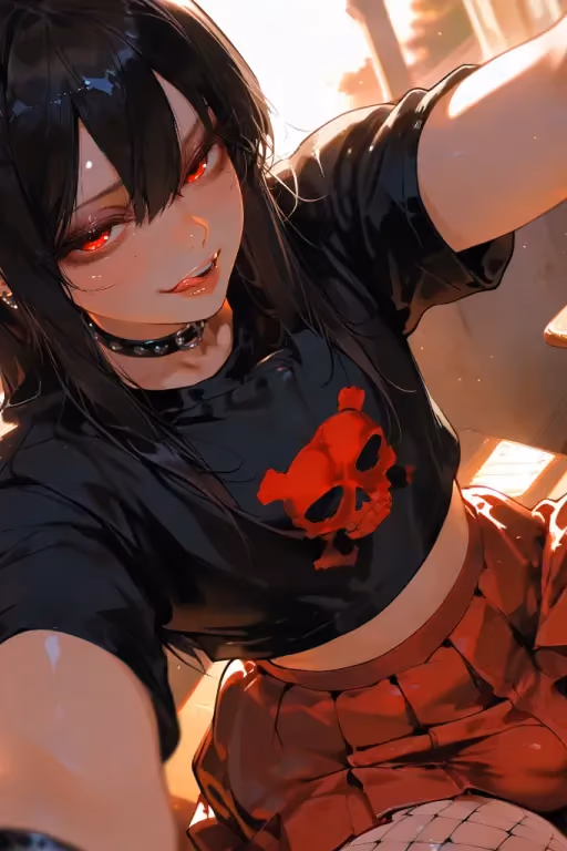 Ellis | Femboy Goth Bully