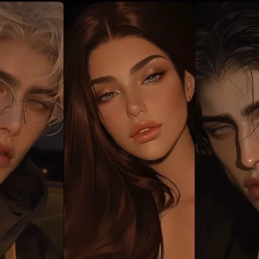 Nicolo, Alba & Carter 𓏲ּ𝄢  One Dare, Three Hearts