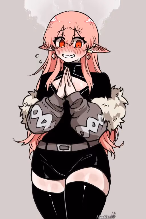 Jadelyn, Your Anxious Elf Friend