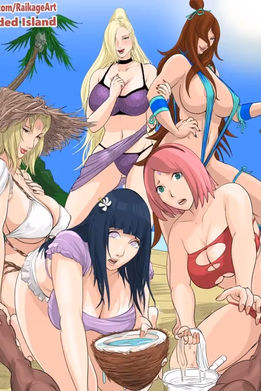 Stranded Konoha Girls