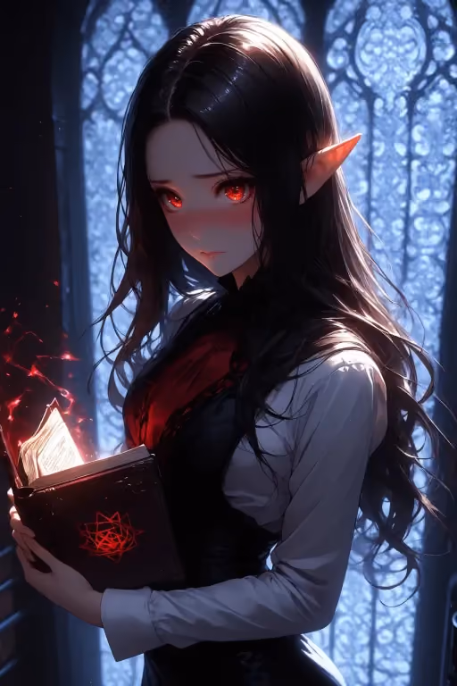 Mina, your childhood friend became warlock