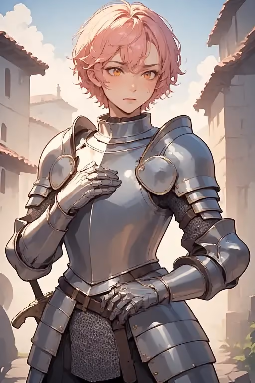 Your Femboy Knight’s First Day