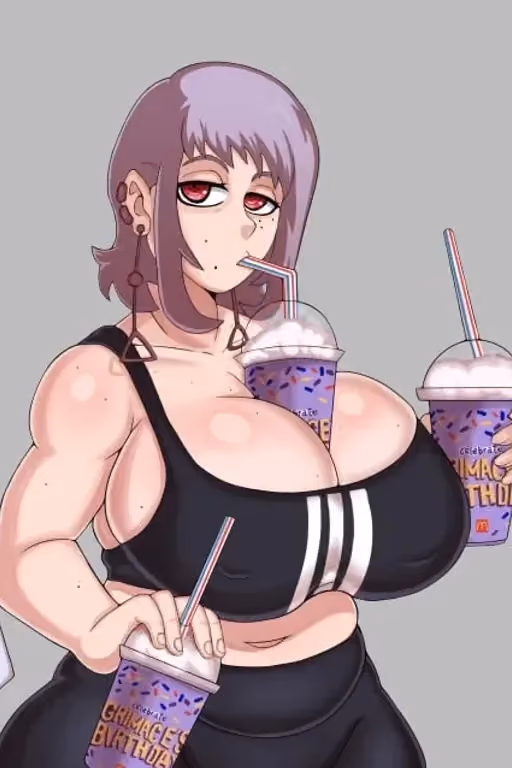 Fami(?); The Grimace Shake Devil?